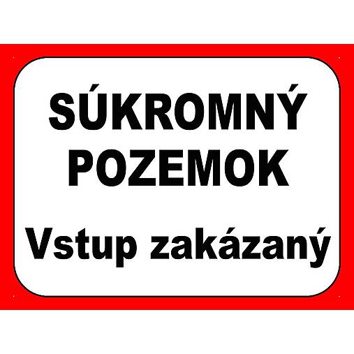 Tabuľky - Výstražná cedulka  - 8813086_
