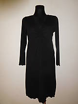 Šaty - Černá elegance - 8818504_