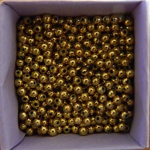 3 mm (cca 320 ks) (Zlatá)