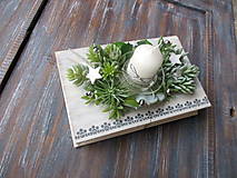 Svietidlá - Vianočná kaktusová dekorácia v knihe - 8824250_