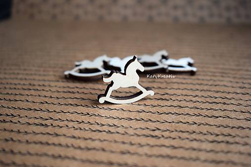 Materiál ručne robený - miniatúrne ozdoby - 5ks - 8836715_