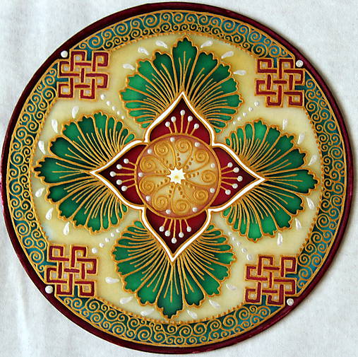 Dekorácie - Mandala  úspechu a hojnosti - 8836022_