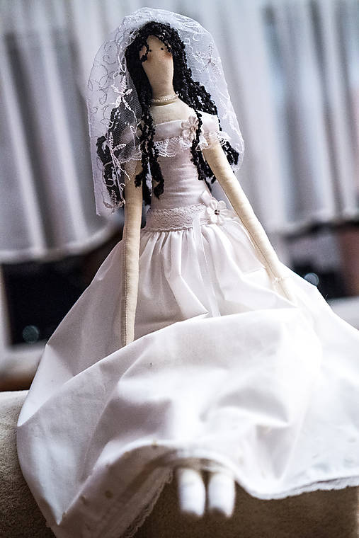 Darčeky pre svadobčanov - Tilda - nevesta - 8838741_