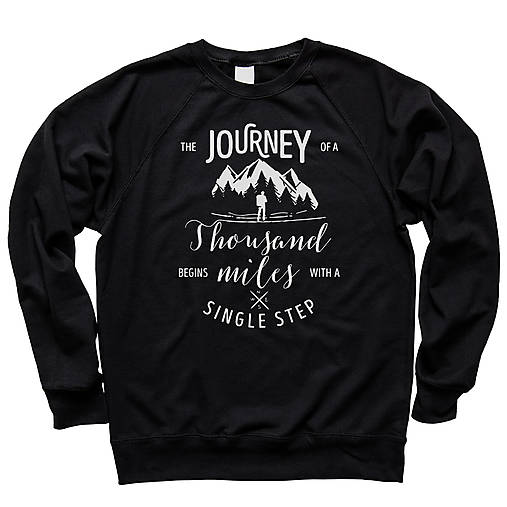 Mikiny - The Journey Of A Thousand Miles Begins With A Single Step - 8844506_