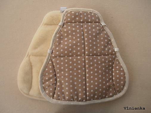 Detský textil - Hrejivá podložka do autosedačky Cybex PALLAS M-FIX 9-36 kg, 1-12 rokov 100% Merino - 8847003_