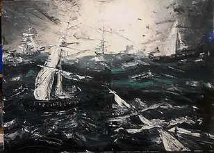 Obrazy - v búrke na mori roku 1762 - 8870908_