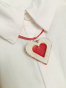 Náhrdelníky - linecké srdce - náhrdelník - 8884625_