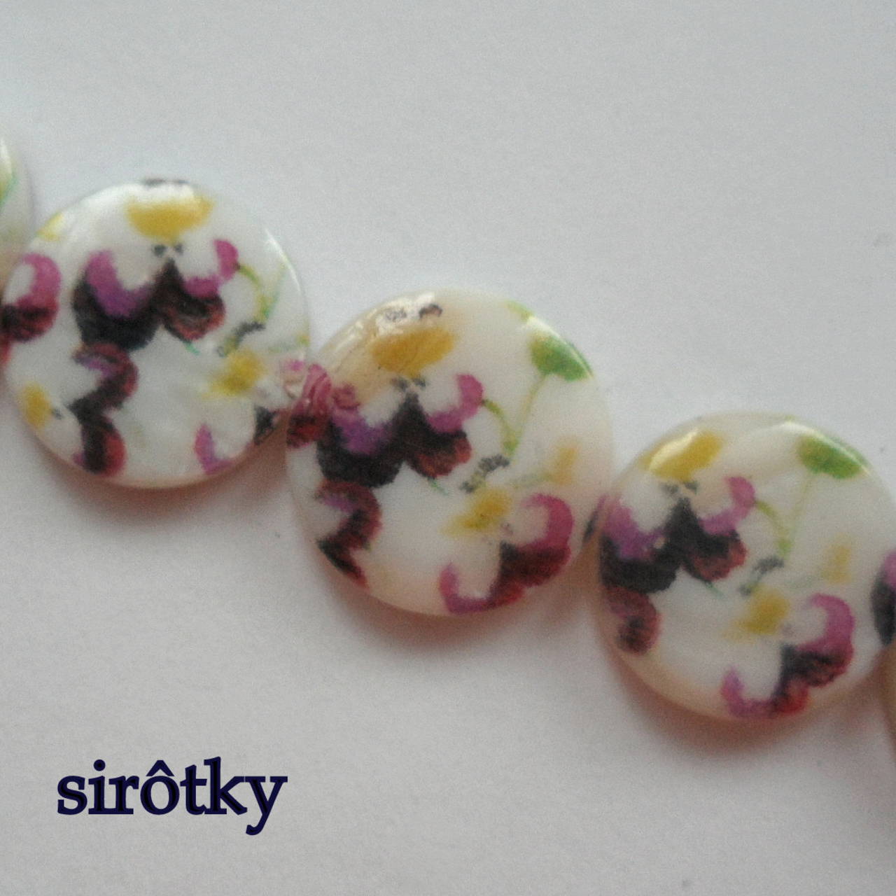 Perleť.placka 14mm-1ks (sirôtky)