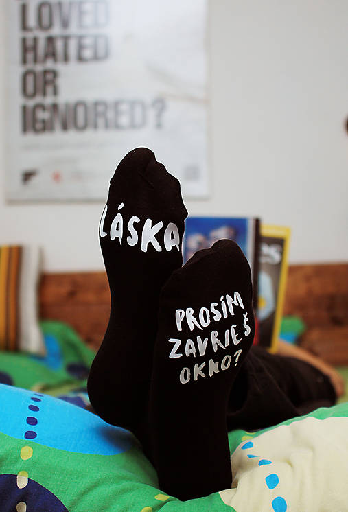 Pánske oblečenie - Ponožky zavri okno - 8895175_