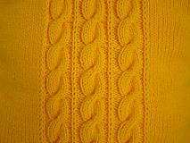 Úžitkový textil - pletený vankúš - 8893935_