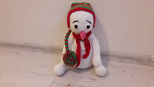 Hračky - snehuliačik -buchťáčik - 8894543_