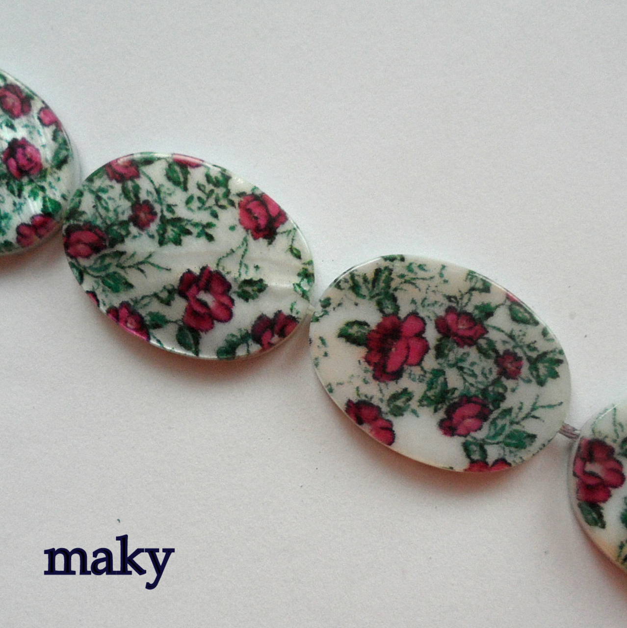 Perleť.ovál 18x25mm-1ks (maky)