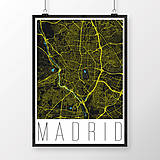 Obrazy - MADRID, moderný, čierny - 8898693_