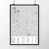 Obrazy - MADRID, moderný, svetlomodrý - 8900329_