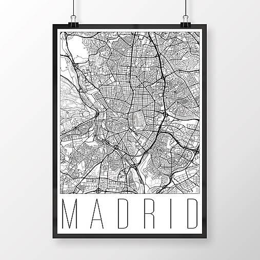 MADRID, moderný, biely