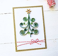 Papiernictvo - vianočná pohľadnica - 8898258_
