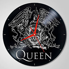 Hodiny - Queen - vinylové hodiny (vinyl clocks) - 8910331_