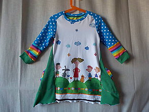 Detské oblečenie - Šaty detské - Na výlete - 8913290_