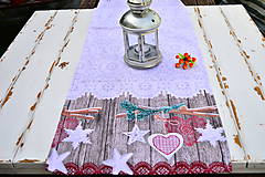 Úžitkový textil - Štóla cez stôl - 8922085_