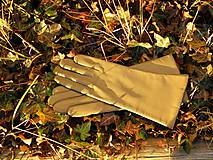 Rukavice - Výprodej - kožené dámské rukavice, II jakost - 8918449_