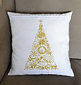 Úžitkový textil - vianoce-vankúš - 8940987_