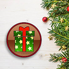 Dekorácie - Vianočná grafická čokoláda (vianočný darček) - 8954596_