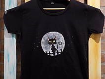Dámske tričko - Black Cat