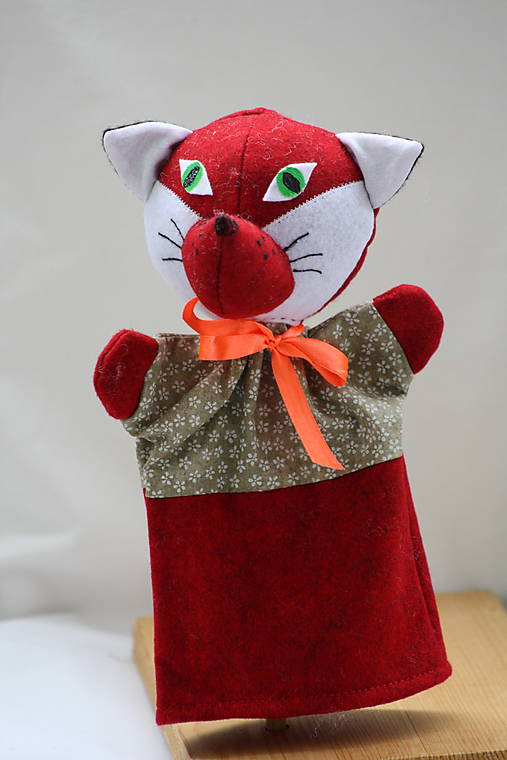 Hračky - Maňuška. Zvieratko Líška Ryška - 8972196_