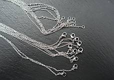 Komponenty - Retiazka na náhrdelník 1 - stainless steel - - 8977560_
