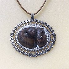 Náhrdelníky - náhrdelník: z jazera 1 - 8984813_