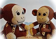 Hračky - Opičky Čoko a Moko :) - 8990072_