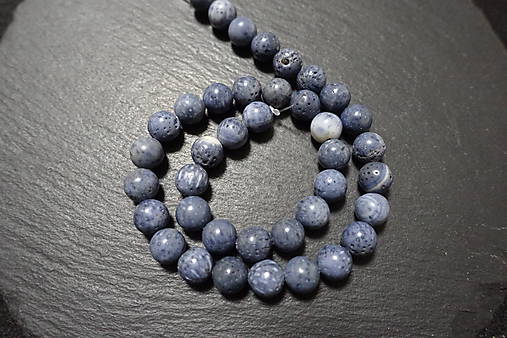 Minerály - Koral modrý 10mm - 8991417_