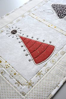 Úžitkový textil - Vanočná štóla - aplikácie - 8995016_