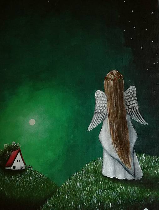  - Maľovaný anjelik II - 8999636_