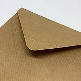 Papier - Obálka štvorec - 14x14 cm (Hnedá) - 9003941_