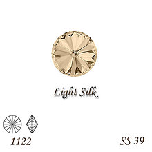 Korálky - SWAROVSKI® ELEMENTS 1122 Rivoli - Light Silk, SS 39(8mm), bal.1ks - 9006500_