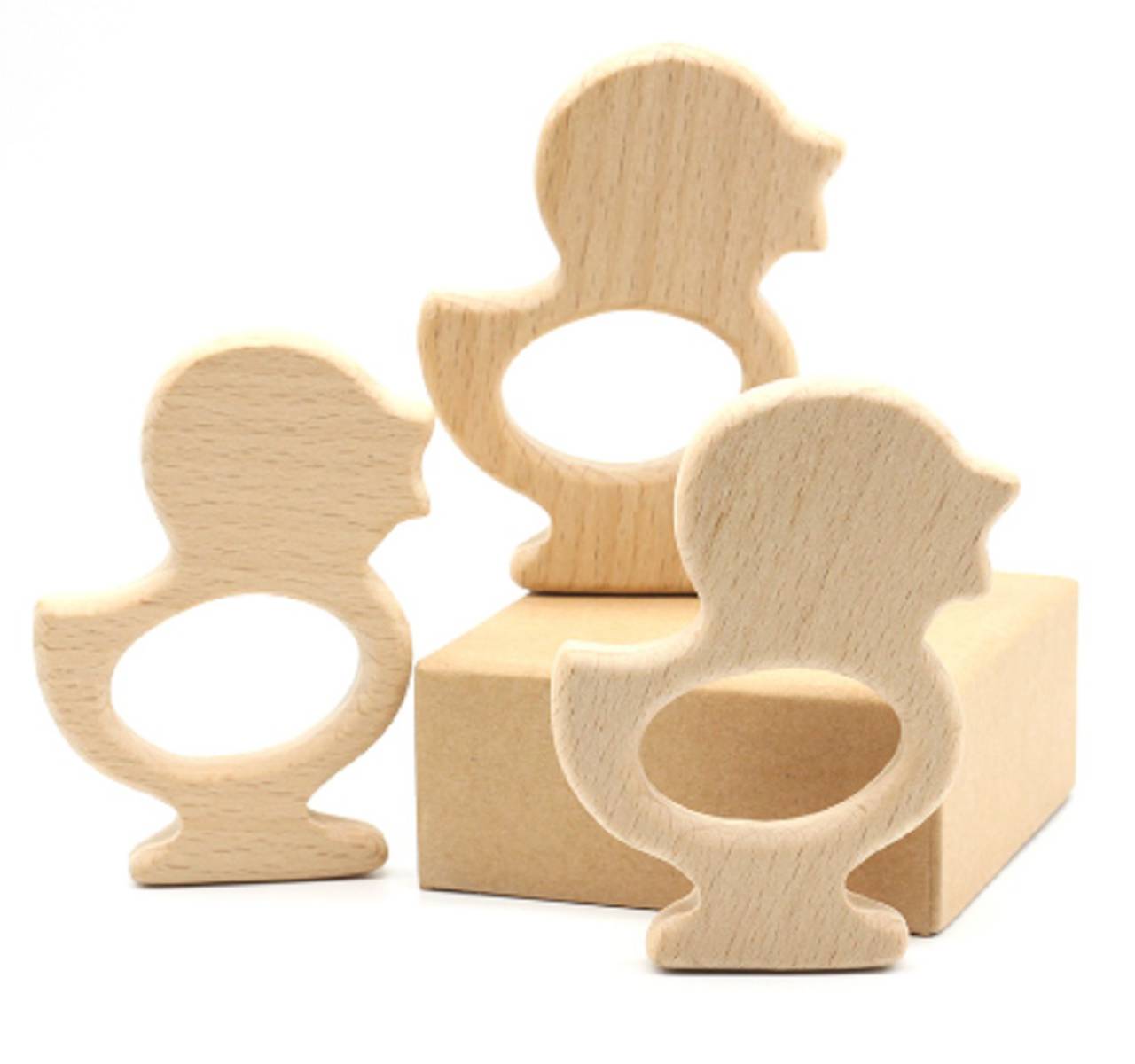 DZ101 Drevená kačička 5,5 x 8 cm