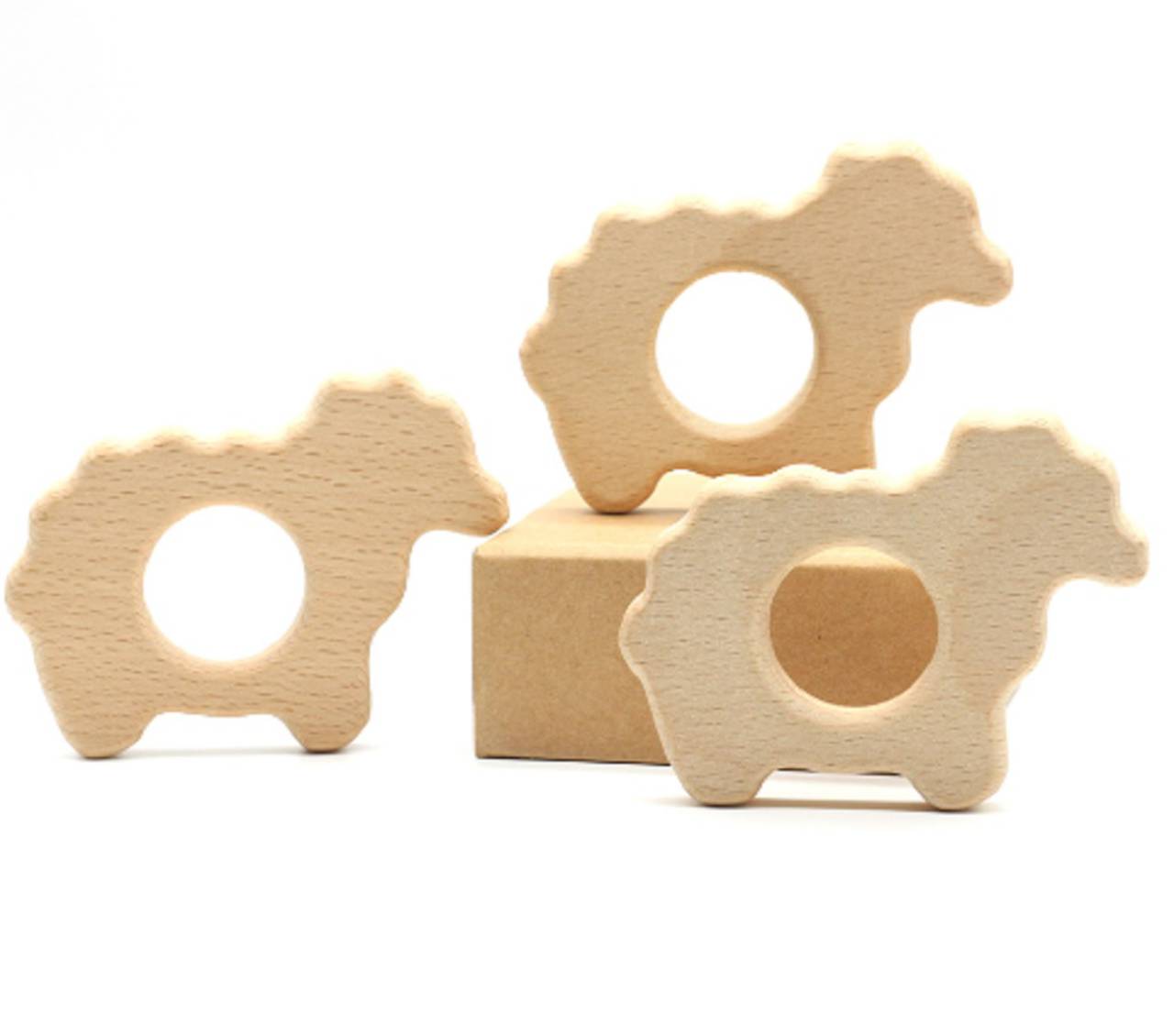 DZ101 Drevená ovečka 8 x 5,5 cm