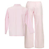 Nočná bielizeň - Pamela – flanelové pyžamo, ružová - 9019911_