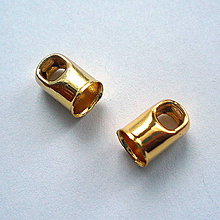 Komponenty - Koncovka 8x5mm-1ks (zlatá) - 9024060_