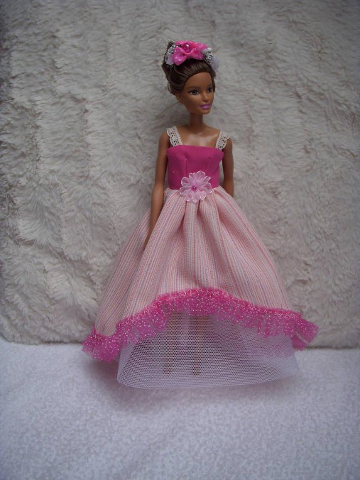  - šaty pre bábiku Barbie - 9025339_