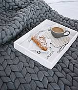 Úžitkový textil - Chunky deka - 100% ovčia vlna - 9026193_
