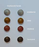 Náhrdelníky - náhrdelník minimal jeseň/zima (bronzová) - 9029962_
