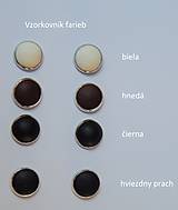 Náhrdelníky - náhrdelník minimal jeseň/zima (bronzová) - 9029965_