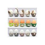 Dekorácie - Mini košíčky na vajíčka (100% biobavlna), 5 ks - 9034467_