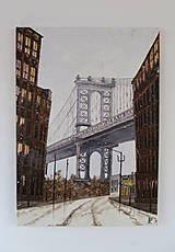Obrazy - Obraz - Brooklyn, Dumbo bridge - 9044034_