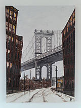 Obrazy - Obraz - Brooklyn, Dumbo bridge - 9044035_