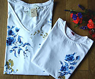 Topy, tričká, tielka - Krásne tričko pre mamu a dcéru - setík - 9041882_