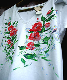 Topy, tričká, tielka - Krásne tričko pre mamu a dcéru - setík - 9041895_