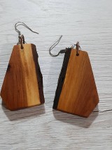 Sada - drevený šperk Quatre (Drevené náušnice & prívesky)